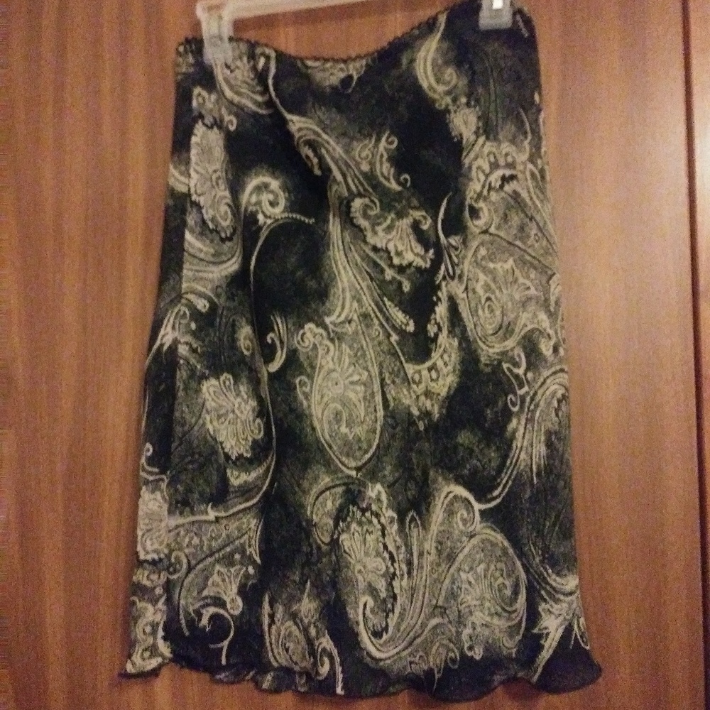 Knee length dress skirt